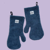 Dog Drying Mitts - Rust