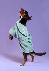 Dog Drying Coat - Mint
