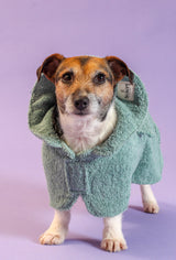 Dog Drying Coat - Yellow
