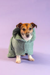 Dog Drying Coat - Yellow
