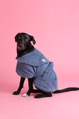 Dog Drying Coat - Yellow