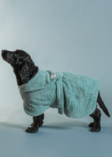 Dog Drying Coat - Yellow