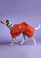 Dog Drying Coat - Yellow