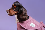 Dog Drying Coat - Pink