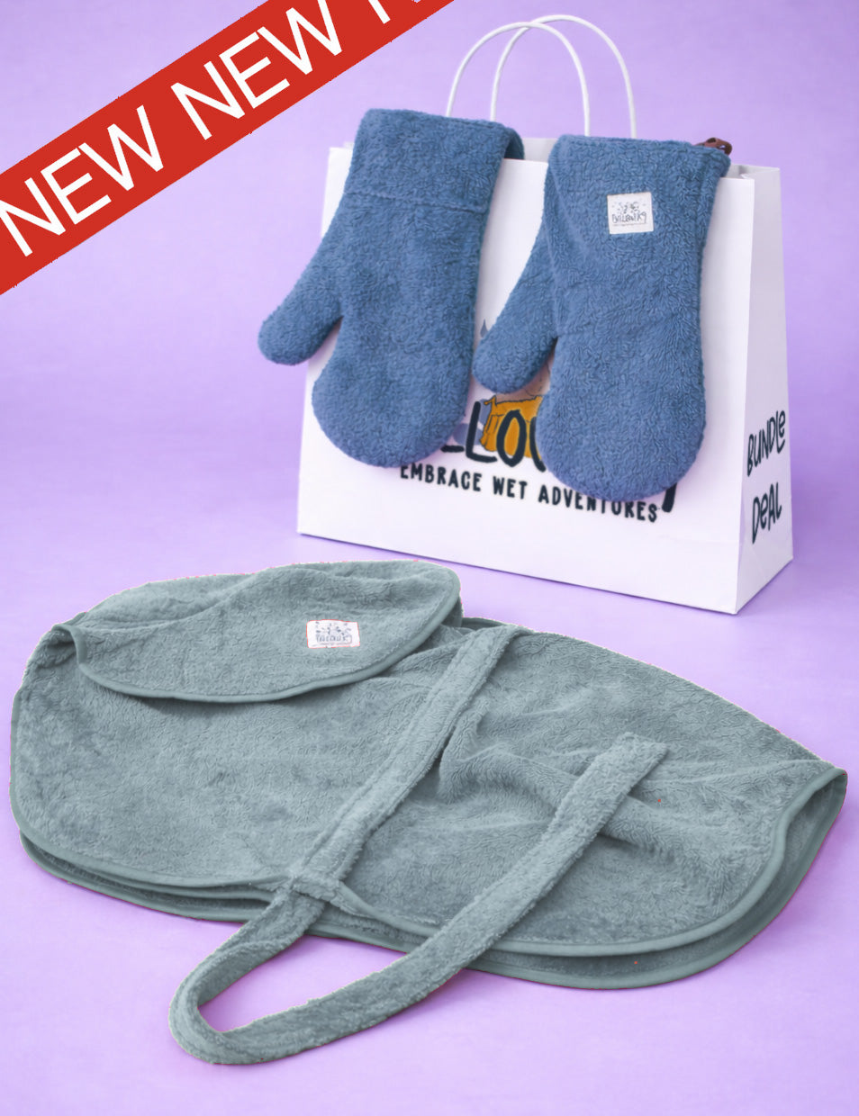 Mitts & Drying Robe Bundle Deal